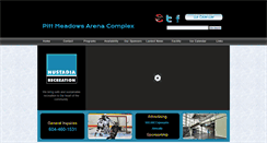 Desktop Screenshot of pittmeadowsarena.com